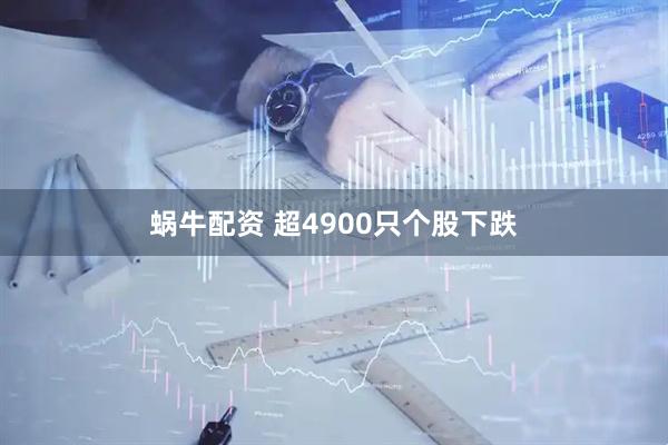 蜗牛配资 超4900只个股下跌
